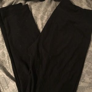 Lularoe Black os leggings
